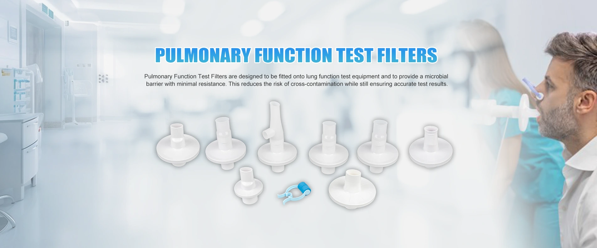 Fornitore cinese di filtri per test di funzionalità polmonare
